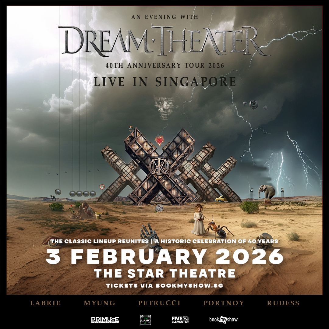 Dream Theater Live in Singapore 2026
