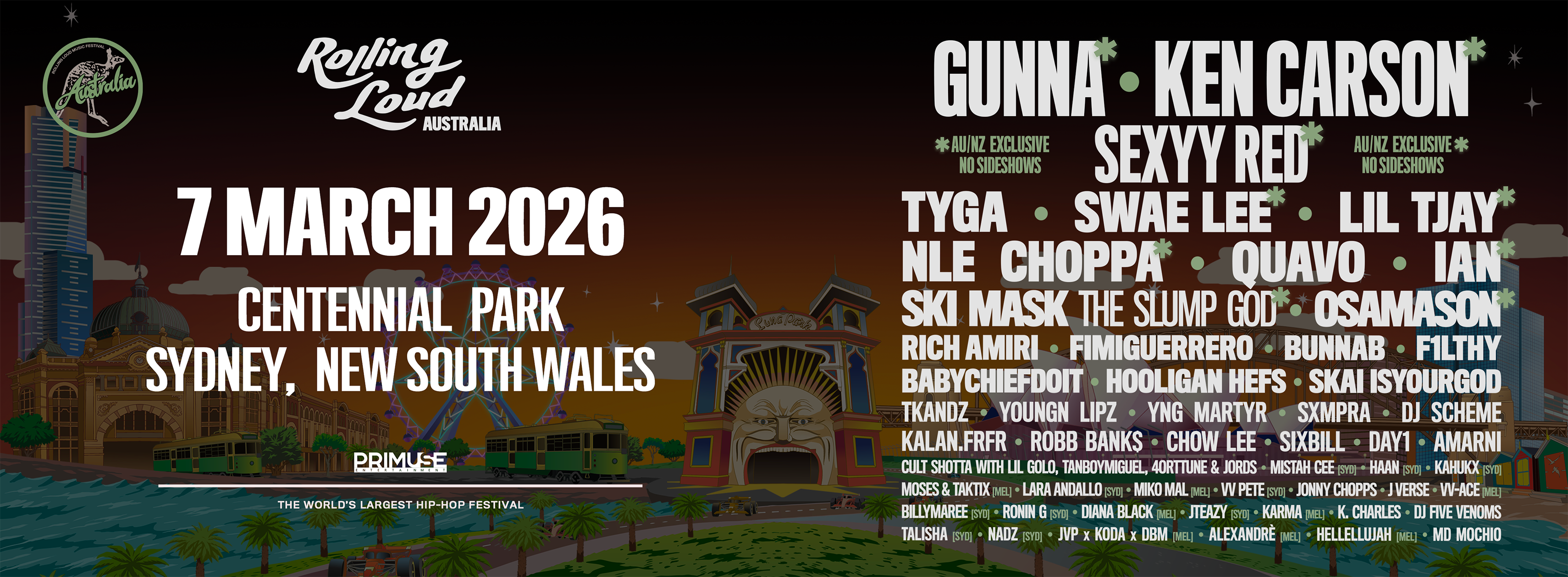 Rolling Loud Australia 2026 - Sydney